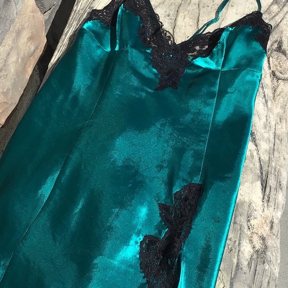 Vintage Chemise emerald - Picture 4 of 11